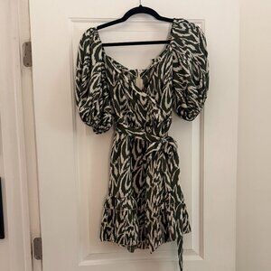 Nasty Gal zebra print dress